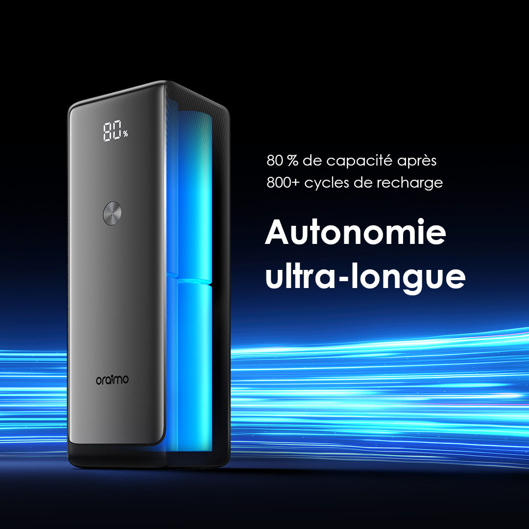 Oraimo PowerBank OPB-727SQ 130W – 27600mAh