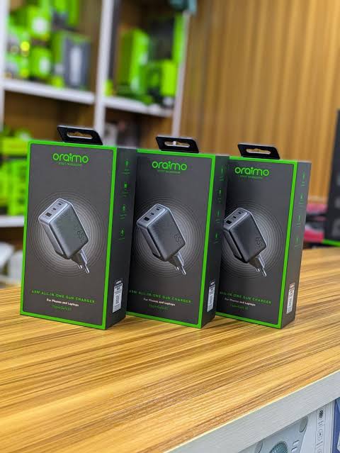 Oraimo HyperGaN 65 65W Kit de Chargeur mural
