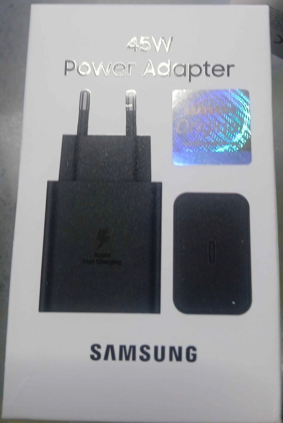 Chargeur original 45w Samsung