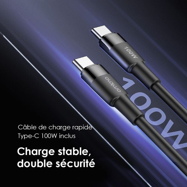 Oraimo HyperGaN 65 65W Kit de Chargeur mural