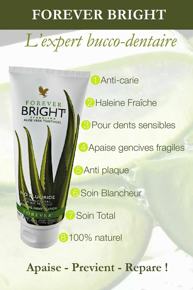 Dentifrice Forever Living – Soin Blanchissant & Protection Gencives